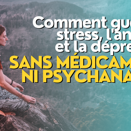 Comment guérir le stress, l’anxiété et la dépression sans médicaments ni psychanalyse ?